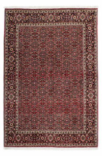 Alfombra persa - Bidjar - 208 x 139 cm - rojo
