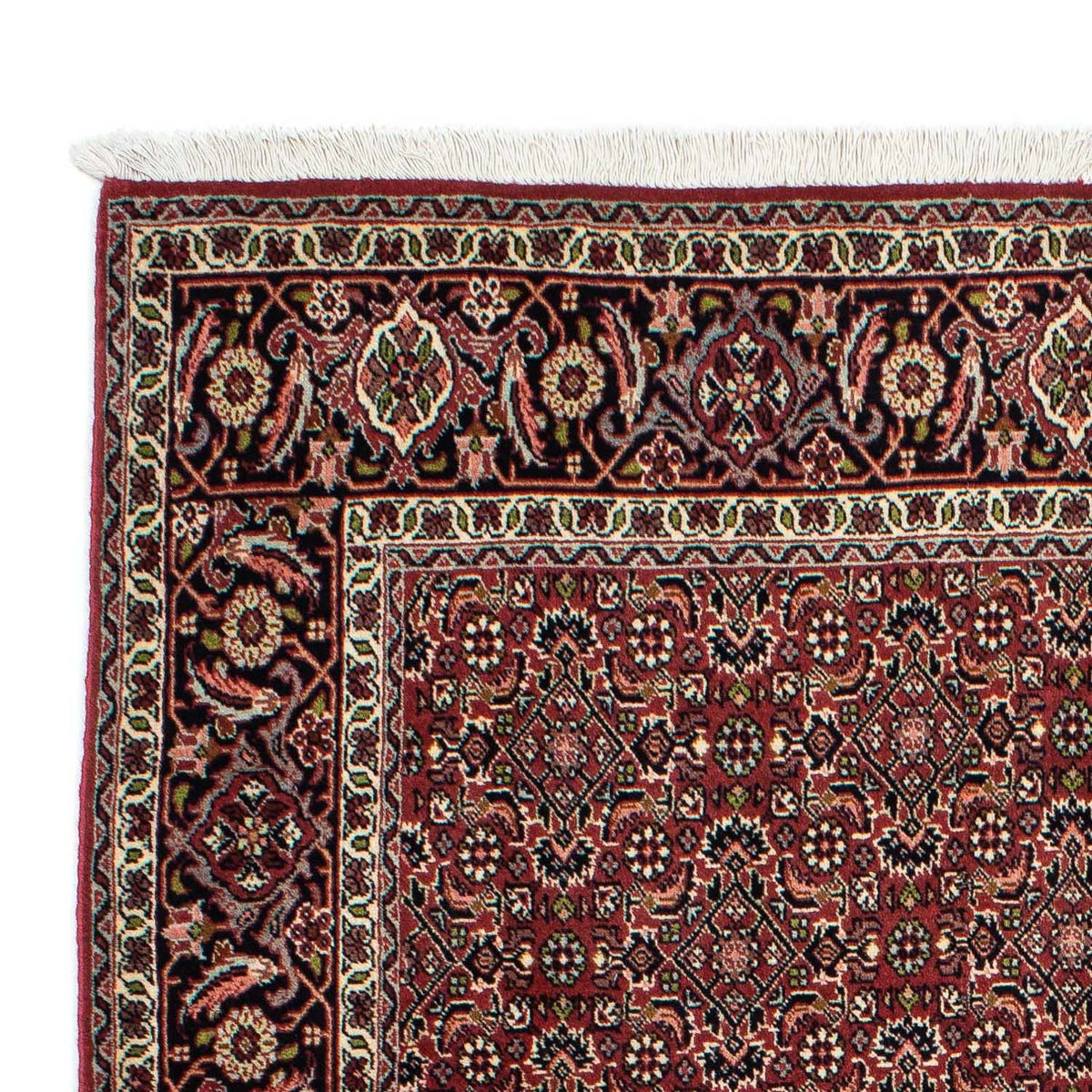 Alfombra persa - Bidjar - 208 x 139 cm - rojo