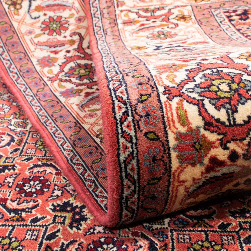 Alfombra persa - Bidjar - 252 x 173 cm - rojo claro