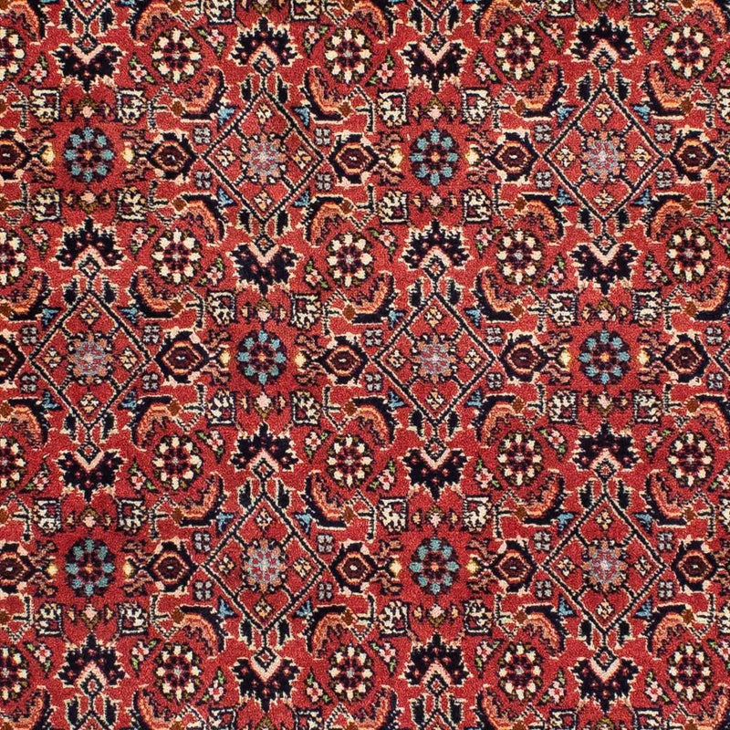Alfombra persa - Bidjar - 199 x 139 cm - rojo