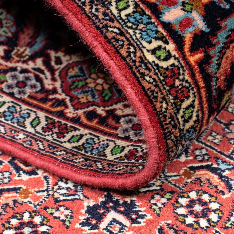 Alfombra persa - Bidjar - 199 x 139 cm - rojo