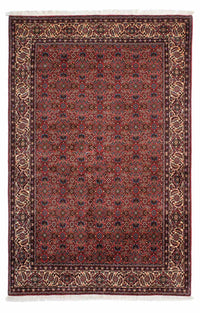 Alfombra persa - Bidjar - 218 x 136 cm - rojo