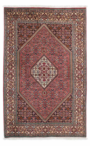 Alfombra persa - Bidjar - 222 x 138 cm - rojo