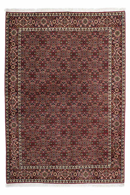 Alfombra persa - Bidjar - 205 x 141 cm - rojo