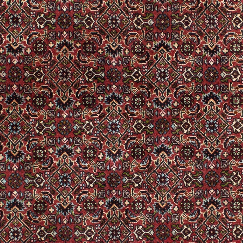 Alfombra persa - Bidjar - 205 x 141 cm - rojo