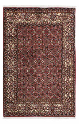 Alfombra persa - Bidjar - 208 x 139 cm - rojo