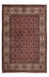 Alfombra persa - Bidjar - 208 x 139 cm - rojo
