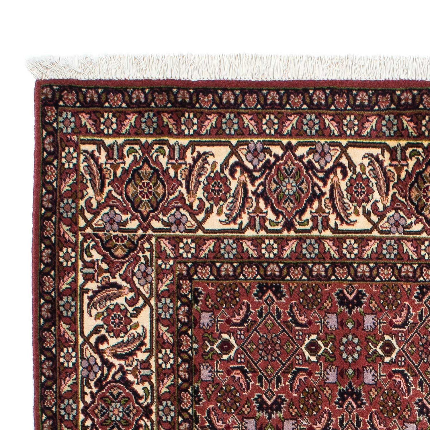 Alfombra persa - Bidjar - 208 x 139 cm - rojo
