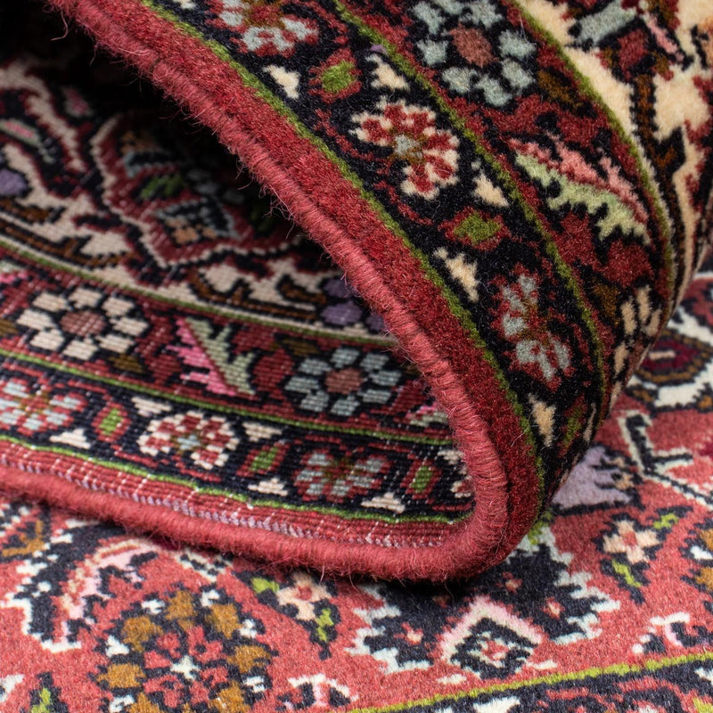 Alfombra persa - Bidjar - 208 x 139 cm - rojo