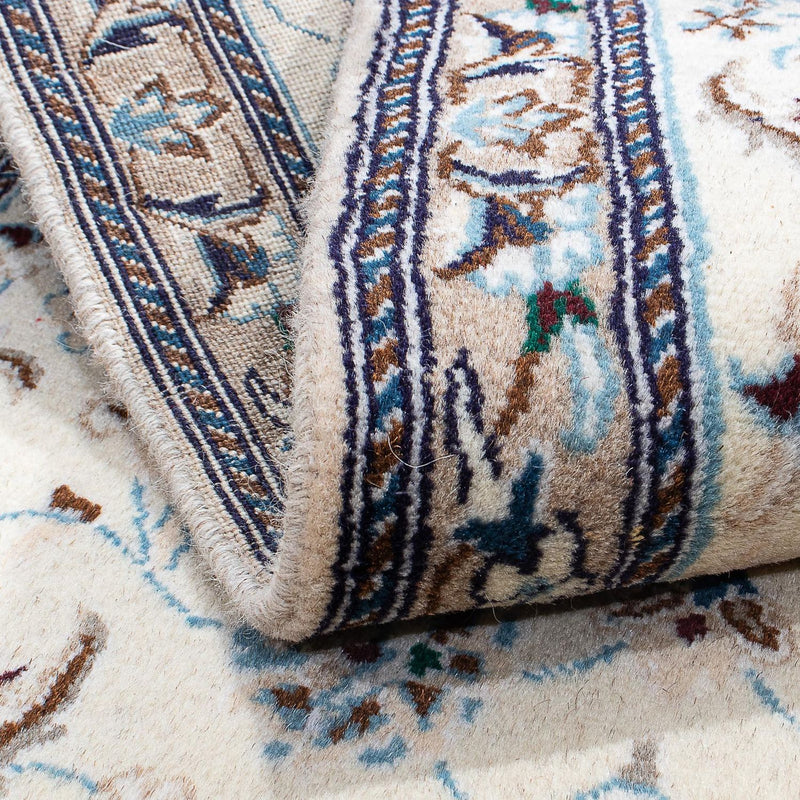 Alfombra persa - Nain - 136 x 86 cm - beige