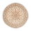 Alfombra Persa - Tabriz - Real redondo  - 146 x 146 cm - beige