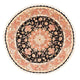 Tabriz - 50 Raj Alfombra 153x153cm - Alfombra persa