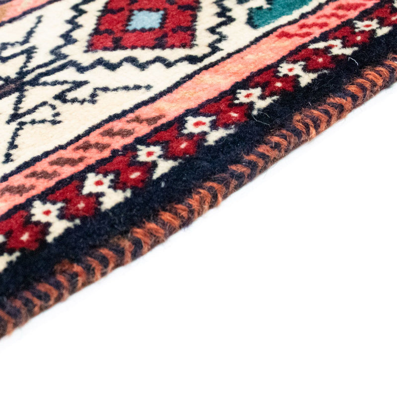 Alfombra persa - Nómada - 243 x 152 cm - rojo