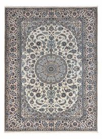 Alfombra Persa - Nain - Real - 348 x 250 cm - plata
