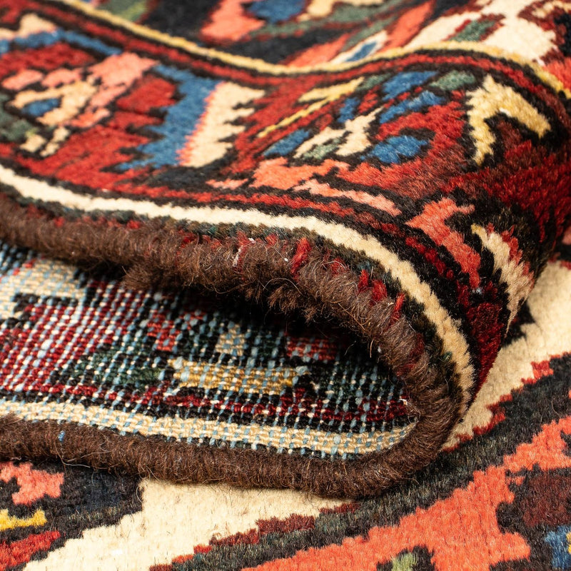 Alfombra persa - Nómada - 408 x 333 cm - rojo oscuro