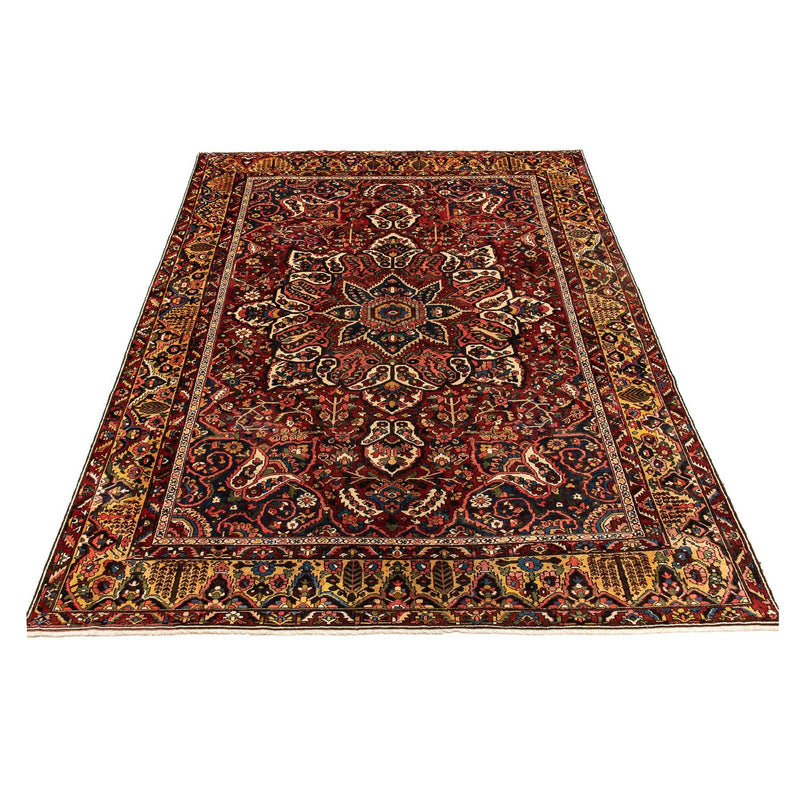 Alfombra persa - Nómada - 408 x 333 cm - rojo oscuro