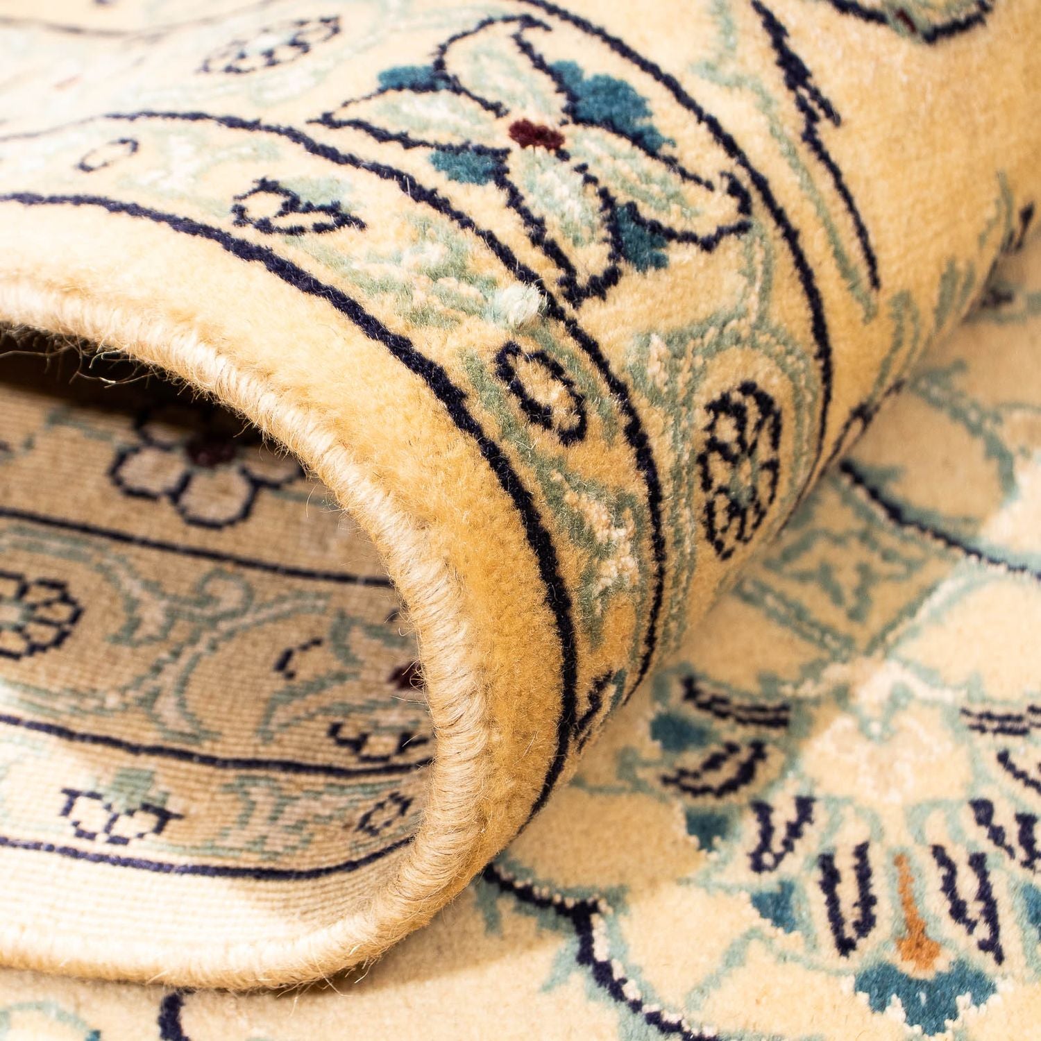 Alfombra Persa - Nain - Real - 238 x 167 cm - beige