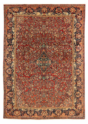 Alfombra persa - Clásica - 412 x 313 cm - rojo