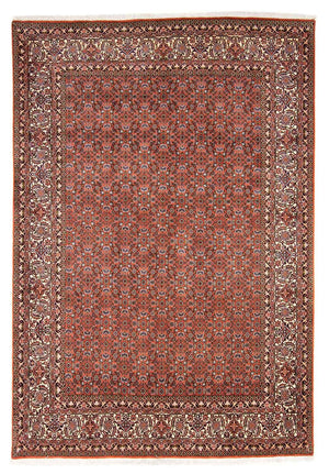 Alfombra persa - Bidjar - 237 x 168 cm - rojo claro