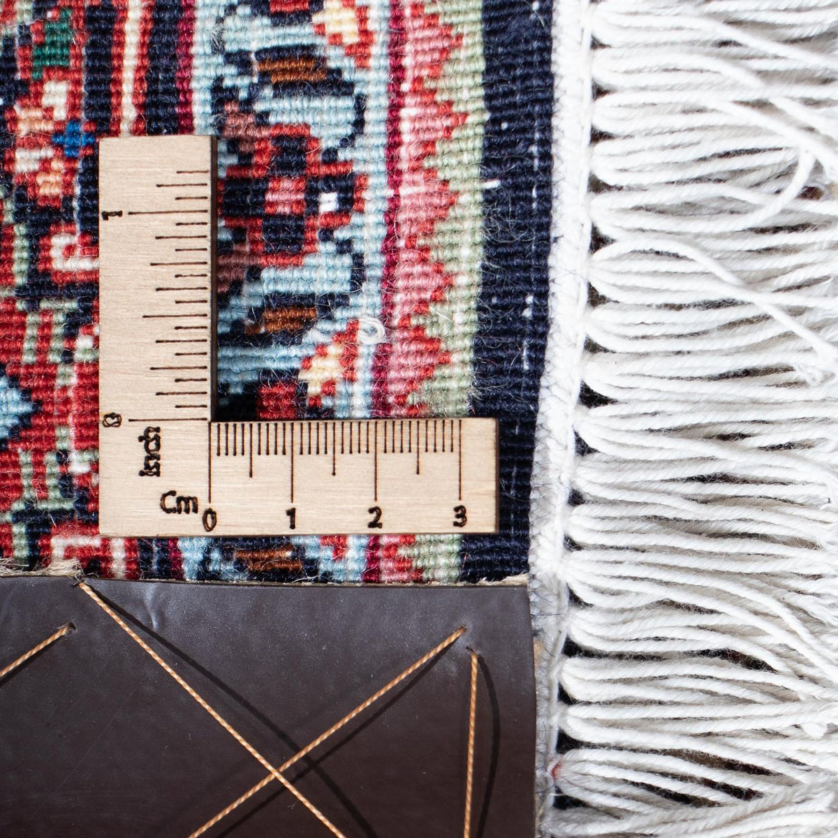 Alfombra de pasillo Alfombra persa - Bidjar - 215 x 80 cm - azul