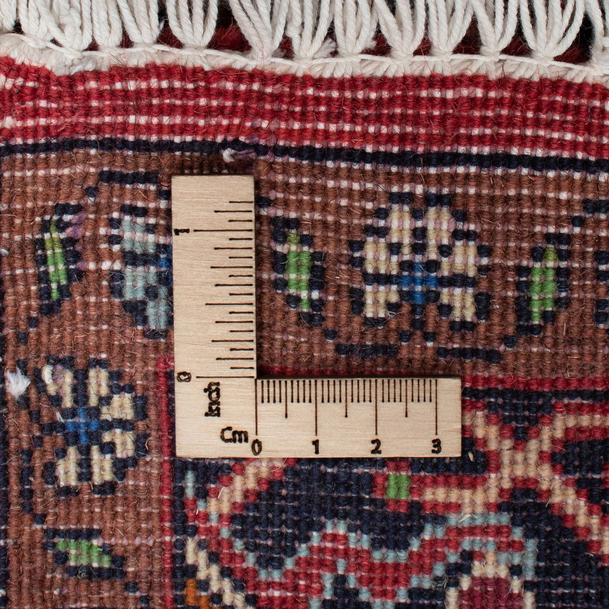 Alfombra de pasillo Alfombra persa - Bidjar - 305 x 82 cm - rojo claro