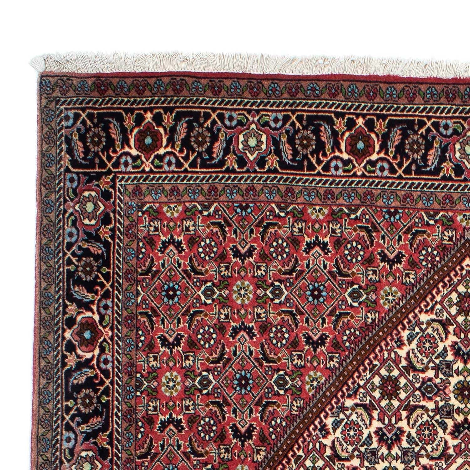 Alfombra persa - Bidjar - 218 x 148 cm - rojo
