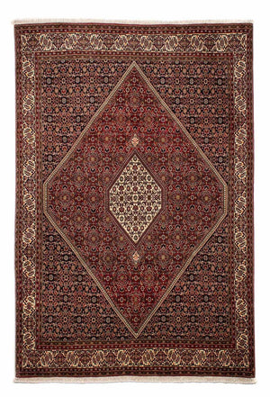 Alfombra persa - Bidjar - 296 x 201 cm - marrón