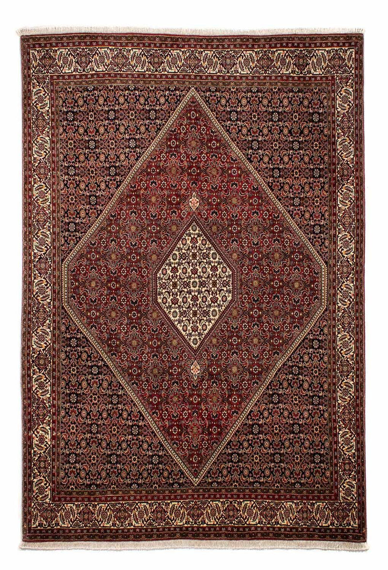 Alfombra persa - Bidjar - 296 x 201 cm - marrón