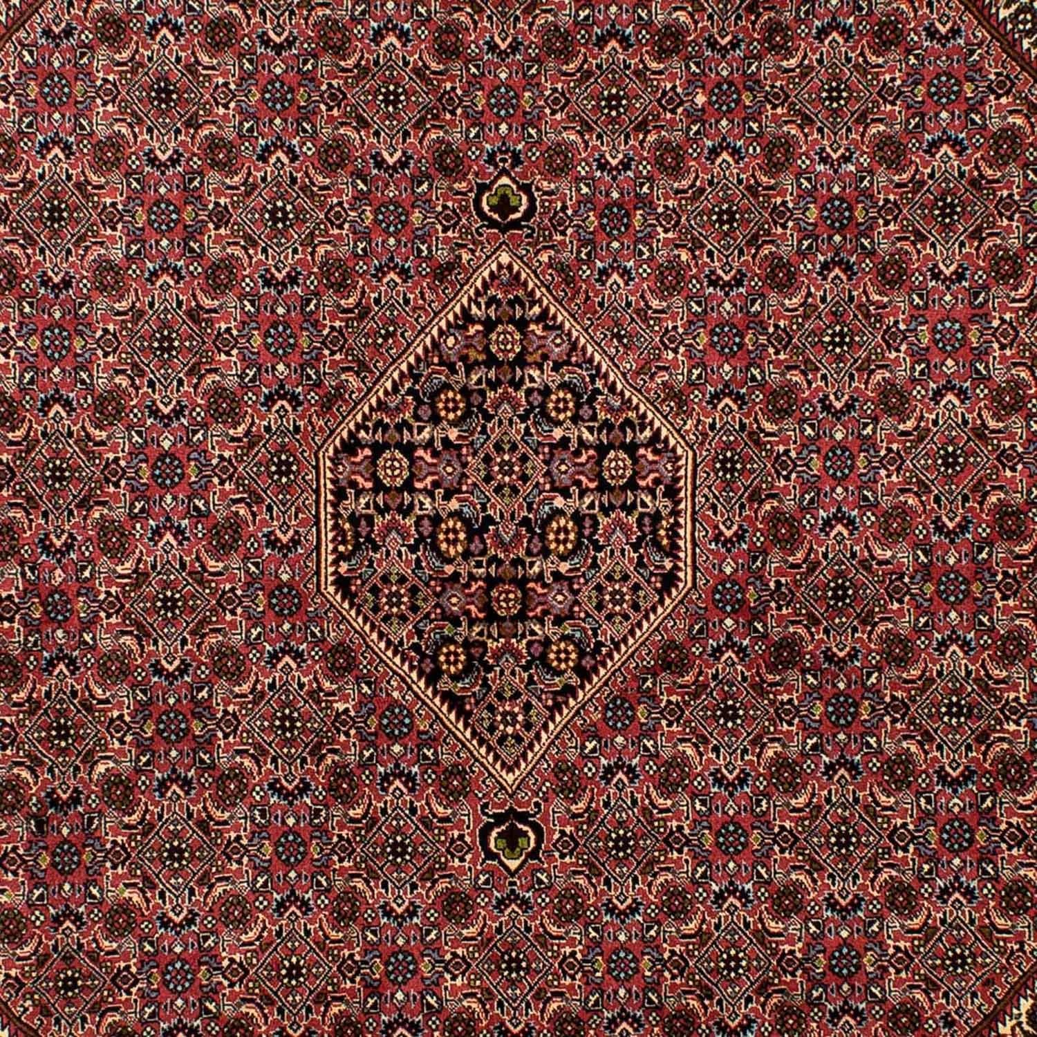 Alfombra persa - Bidjar - 291 x 201 cm - rojo claro