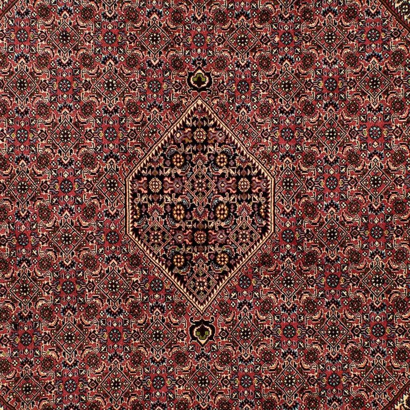 Alfombra persa - Bidjar - 291 x 201 cm - rojo claro