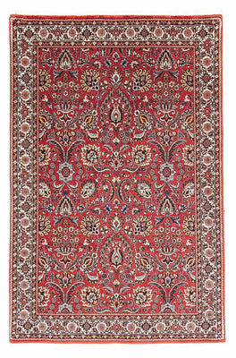 Alfombra persa - Bidjar - 176 x 114 cm - rojo