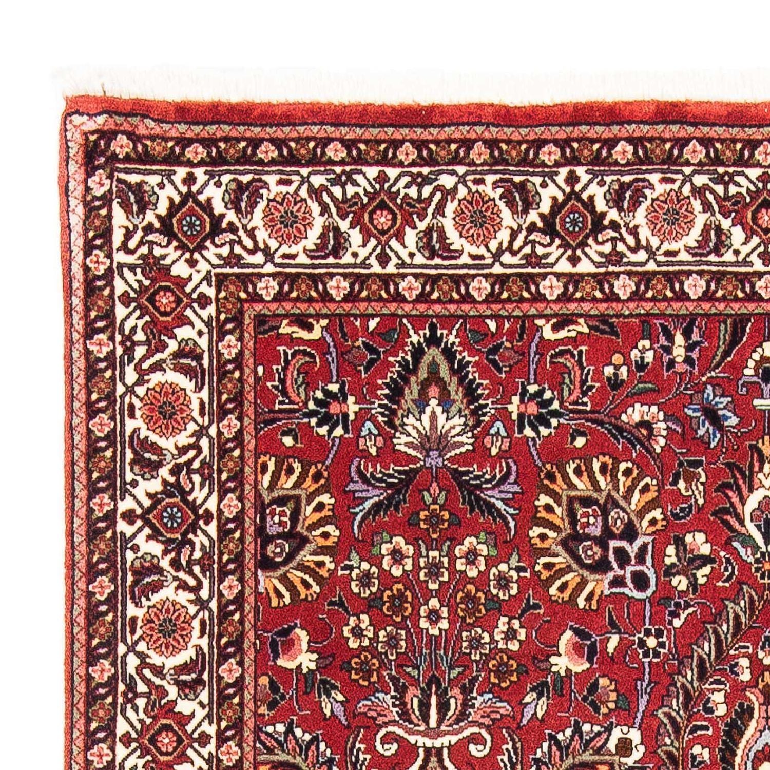 Alfombra persa - Bidjar - 176 x 114 cm - rojo