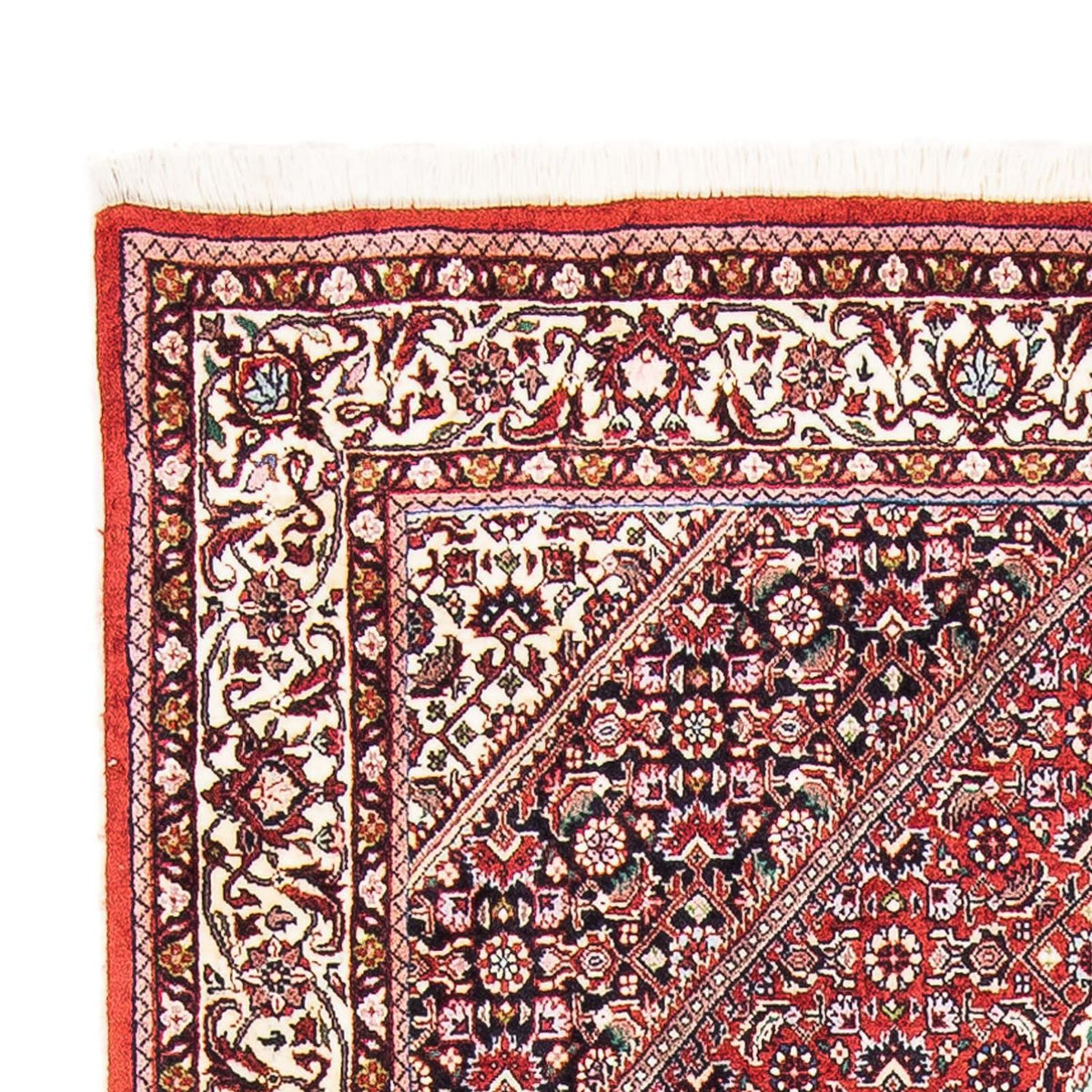 Alfombra persa - Bidjar - 178 x 108 cm - rojo