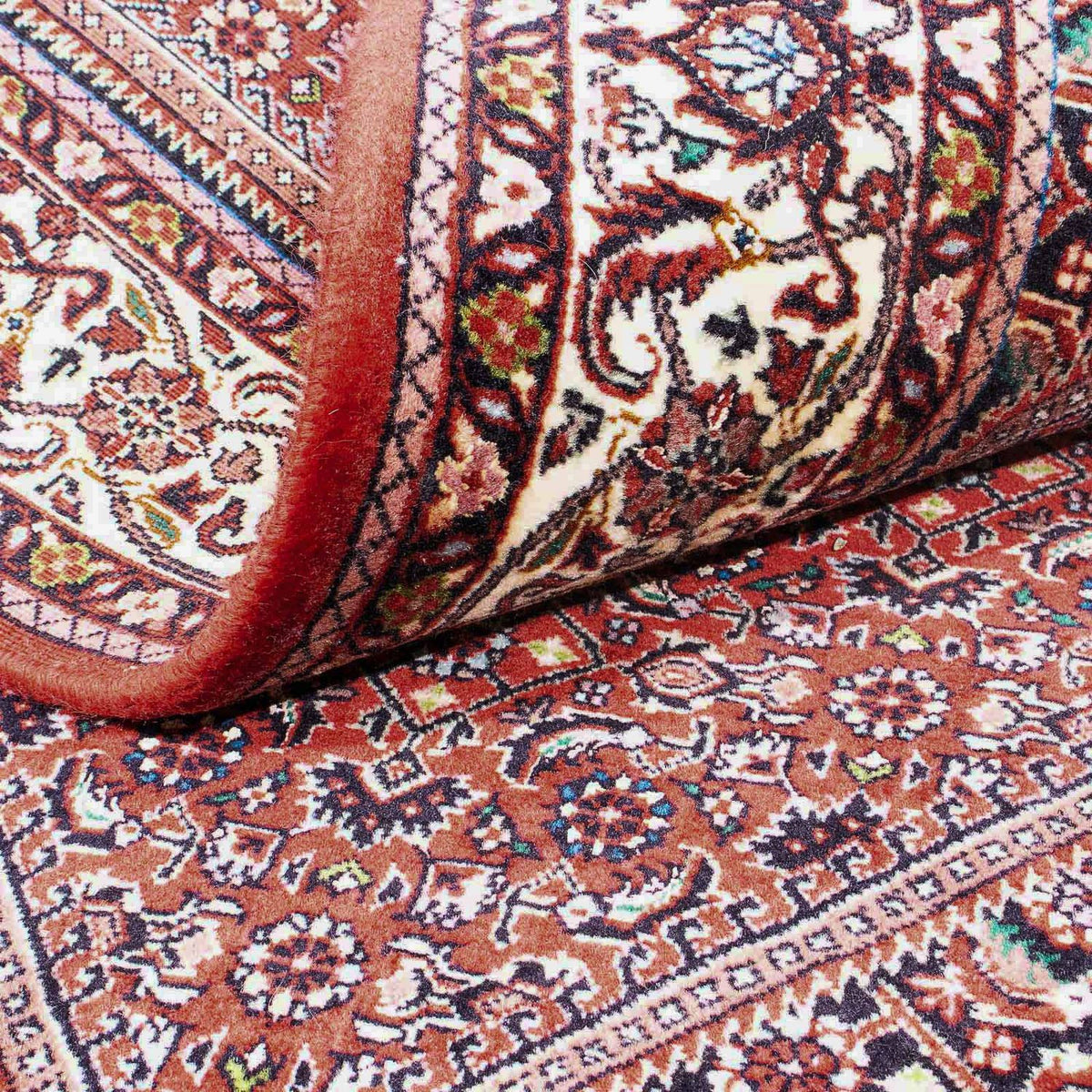 Alfombra persa - Bidjar - 178 x 108 cm - rojo