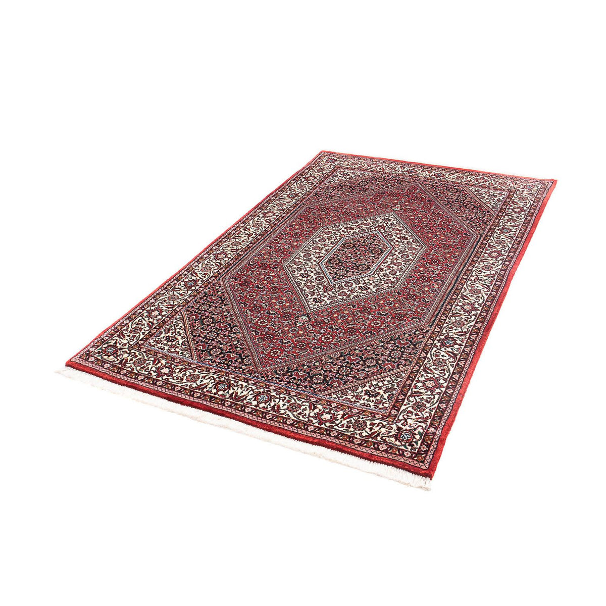 Alfombra persa - Bidjar - 178 x 108 cm - rojo