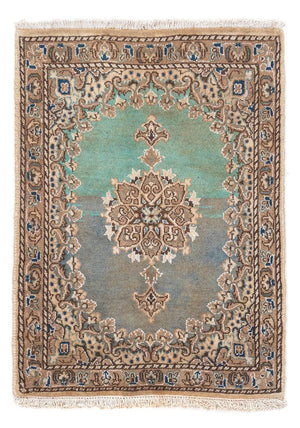 Alfombra persa - Nain - 80 x 55 cm - marrón claro