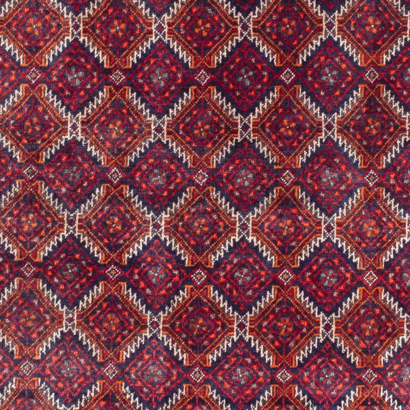 Alfombra Belutsch - 165 x 95 cm - rojo oscuro