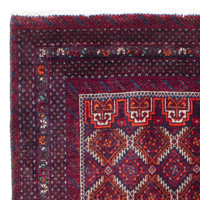 Alfombra Belutsch - 165 x 95 cm - rojo oscuro