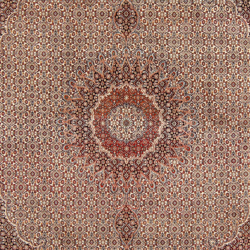 Alfombra persa - Clásica - 290 x 248 cm - marrón oscuro