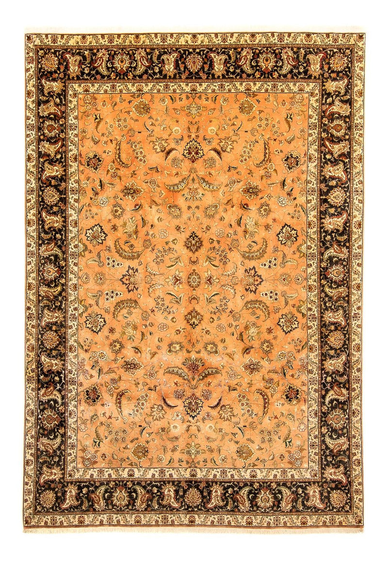 Alfombra Persa - Tabriz - Real - 346 x 255 cm - marrón claro
