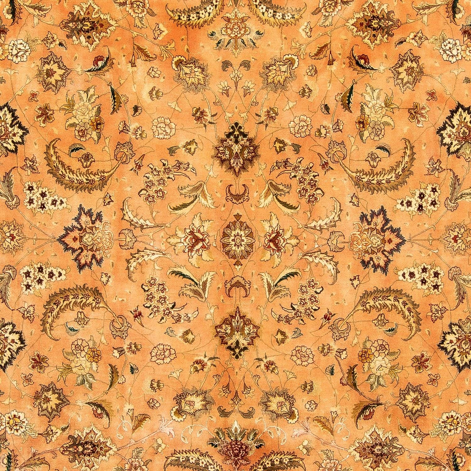 Alfombra Persa - Tabriz - Real - 346 x 255 cm - marrón claro