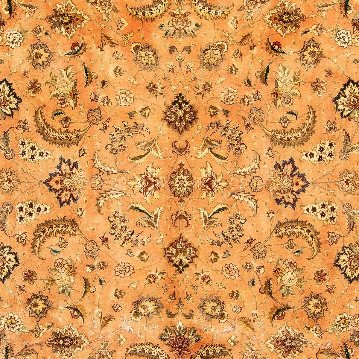 Alfombra Persa - Tabriz - Real - 346 x 255 cm - marrón claro
