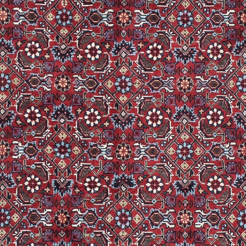 Alfombra de pasillo Alfombra persa - Bidjar - 198 x 76 cm - rojo