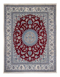 Alfombra persa - Nain - 318 x 246 cm - rojo oscuro