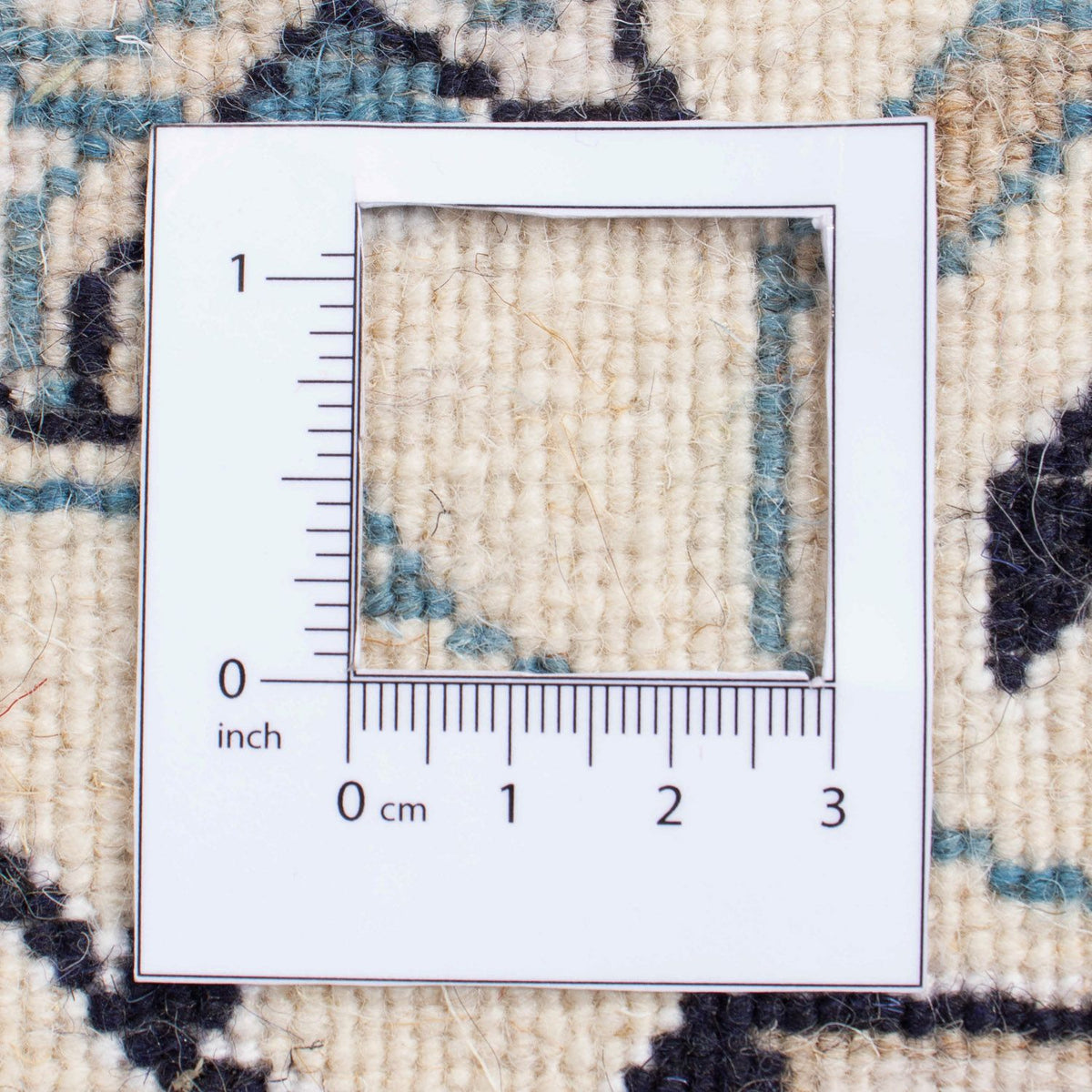 Alfombra persa - Nain - 345 x 244 cm - azul oscuro