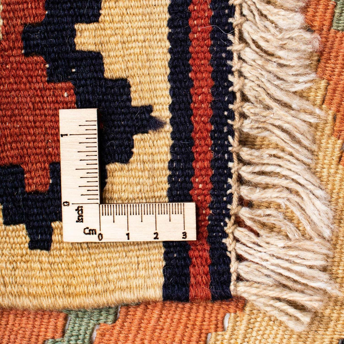 Alfombra Kelim - Oriental - 207 x 148 cm - marrón claro