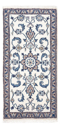 Alfombra persa - Nain - 131 x 67 cm - beige