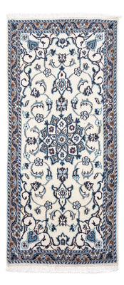 Alfombra persa - Nain - 146 x 67 cm - beige