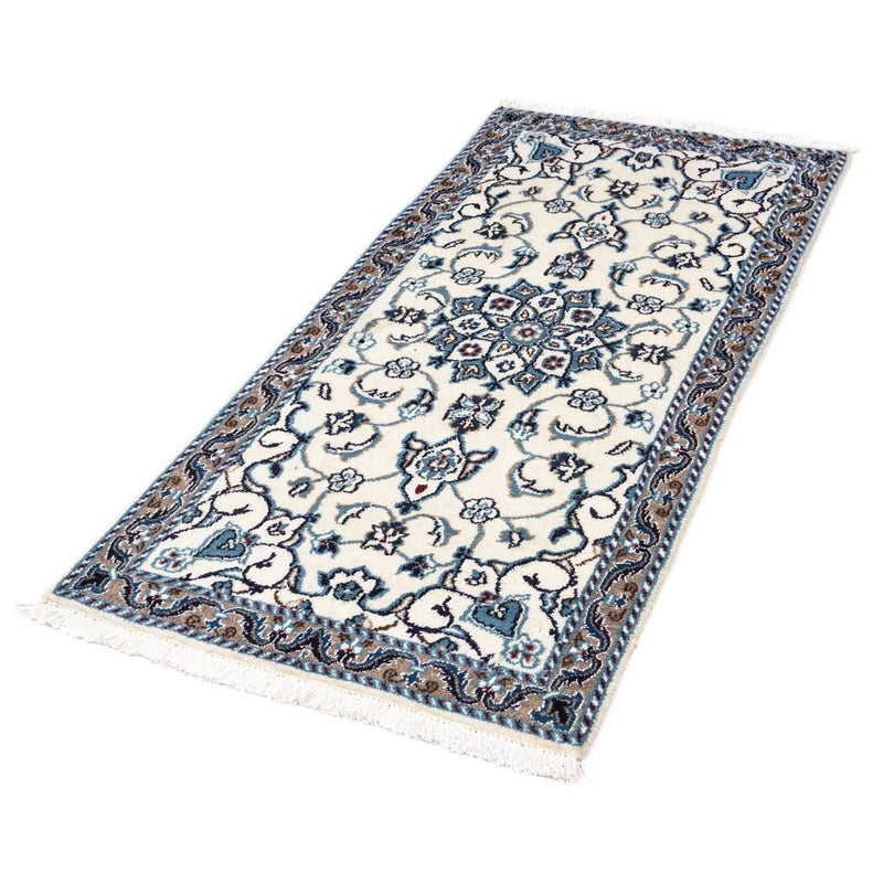 Alfombra persa - Nain - 146 x 67 cm - beige