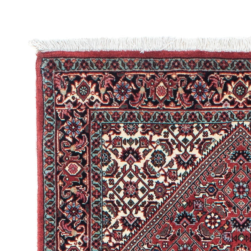 Alfombra de pasillo Alfombra persa - Bidjar - 195 x 73 cm - rojo